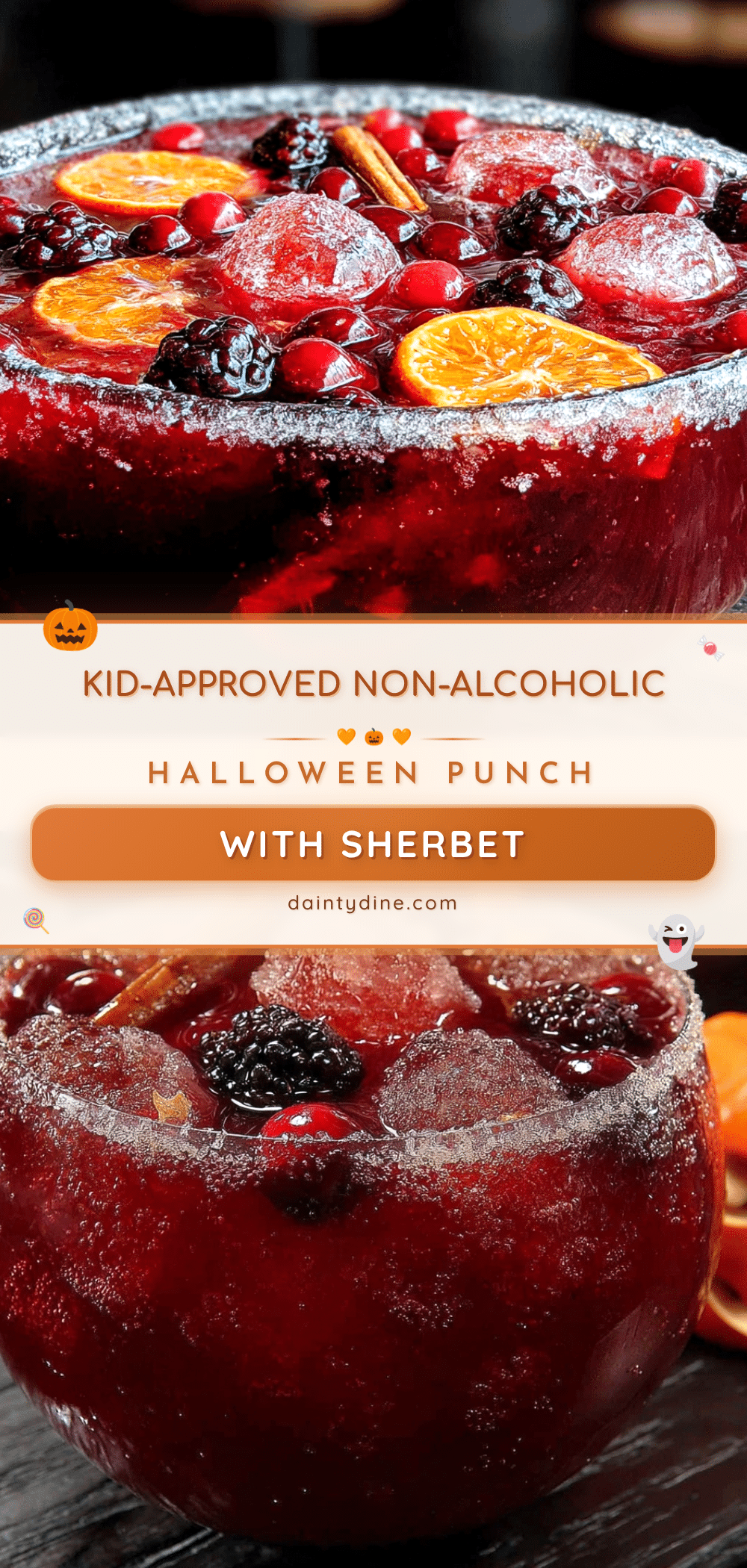 halloween punch with sherbet recipe