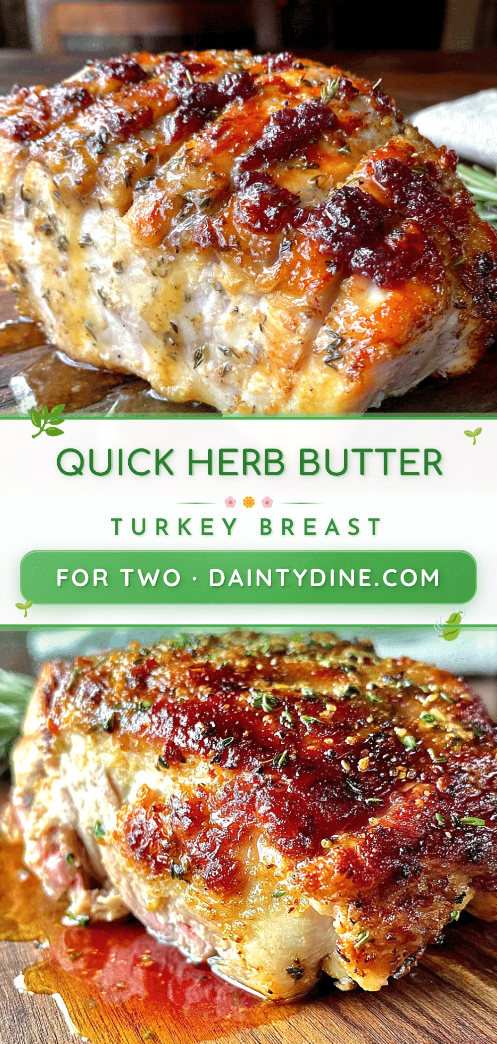 herb butter turkey breast recipe
