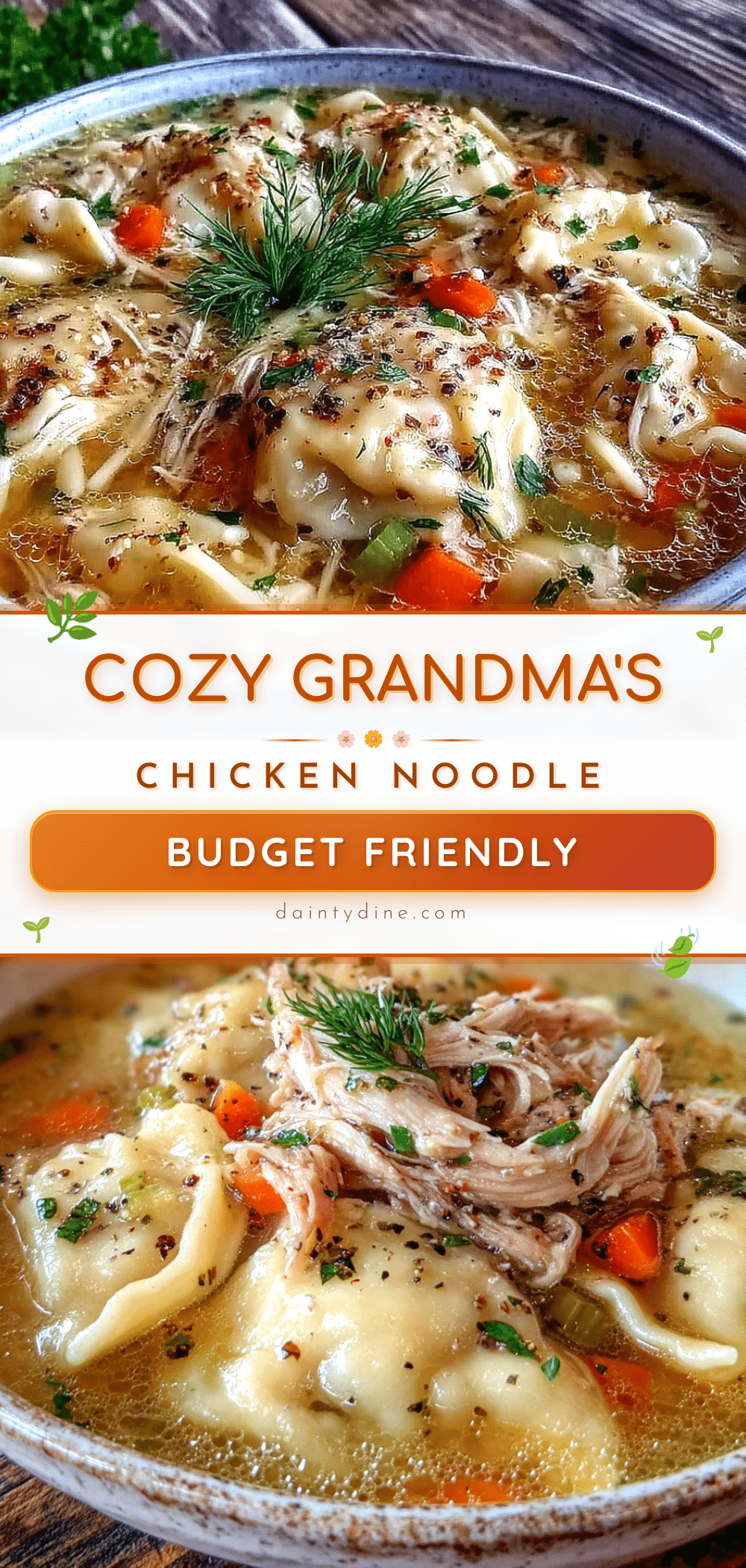 homemade chicken noodle soup recipe