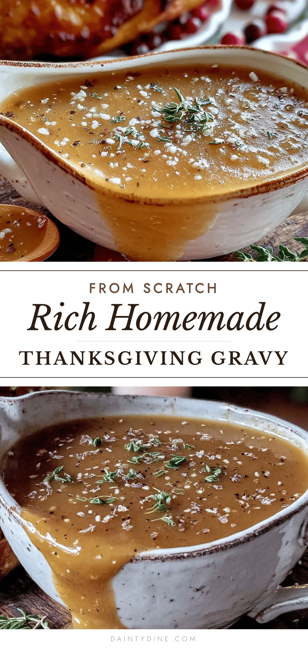 homemade turkey gravy recipe