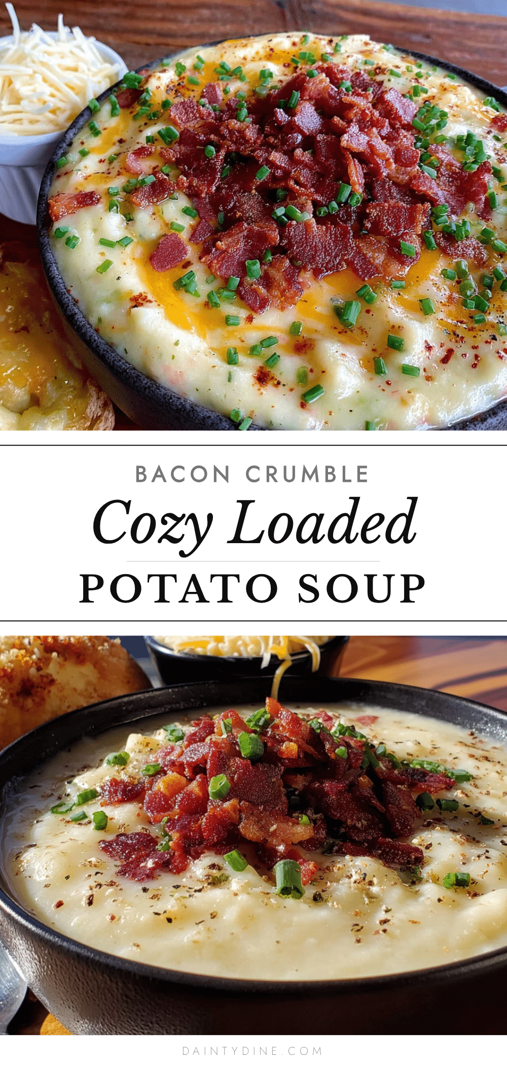 loaded baked potato soup recipe