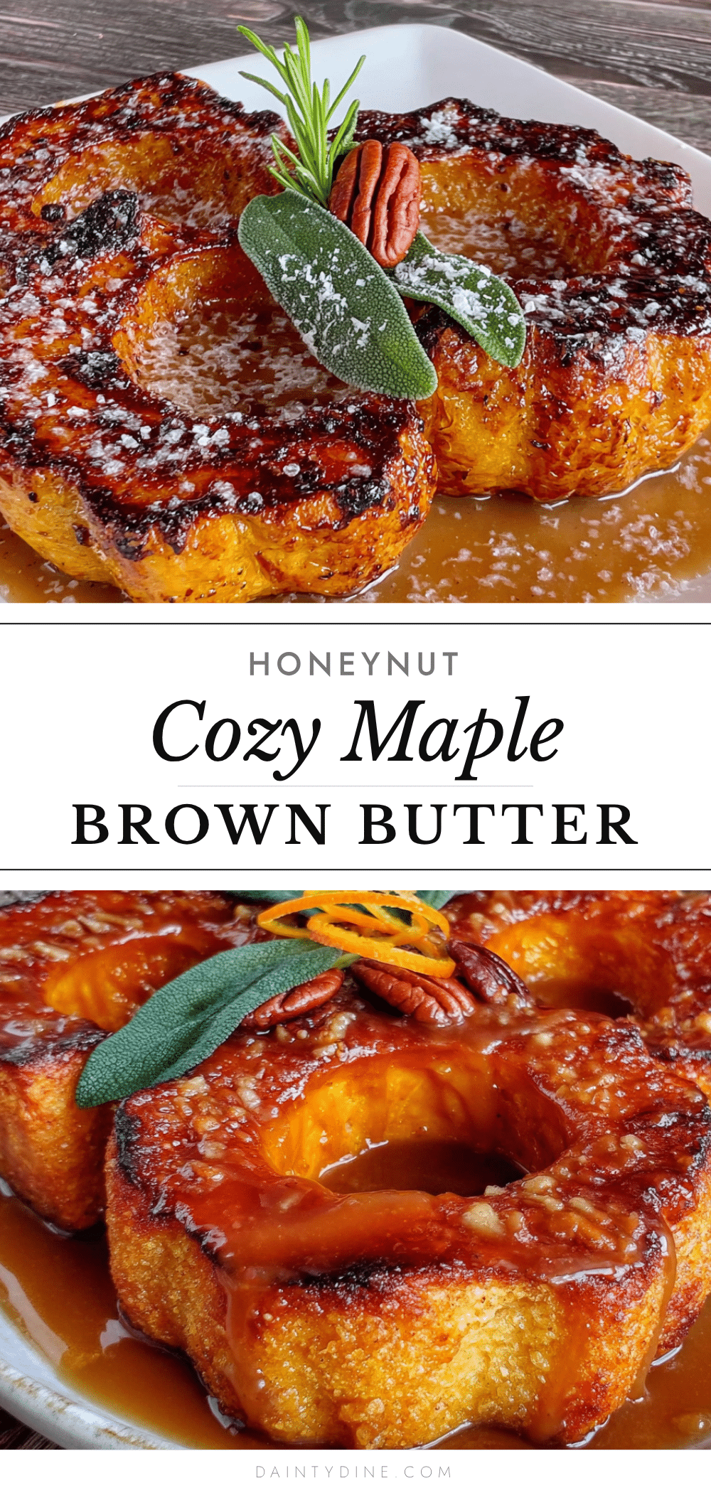 maple brown butter honeynut squash recipe