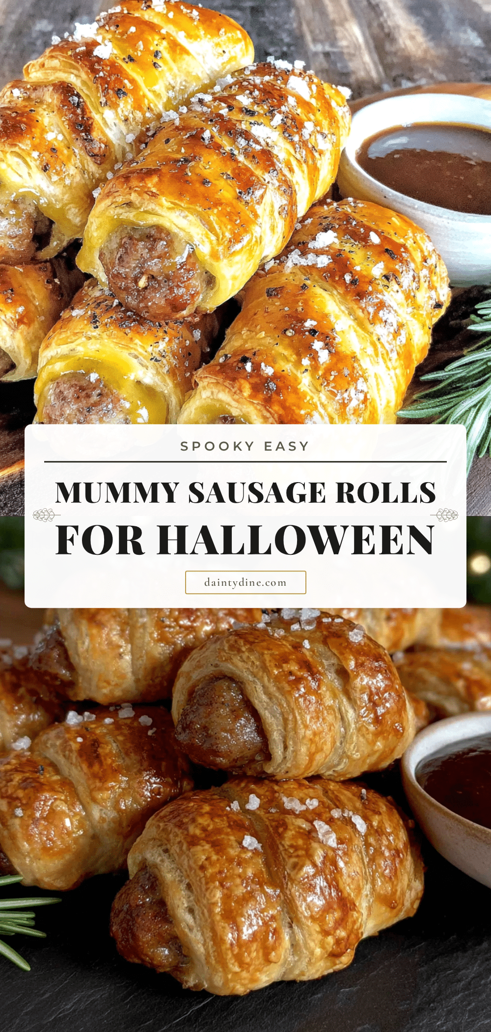 Mummy sausage rolls recipe