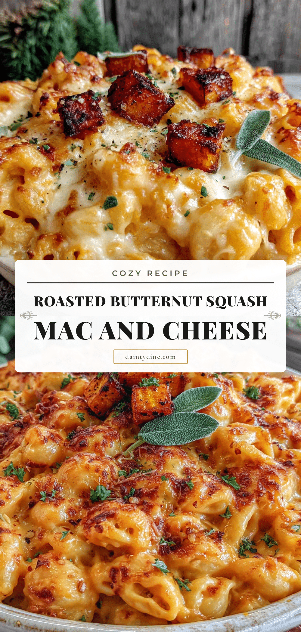 roasted butternut squash mac and cheese recipe