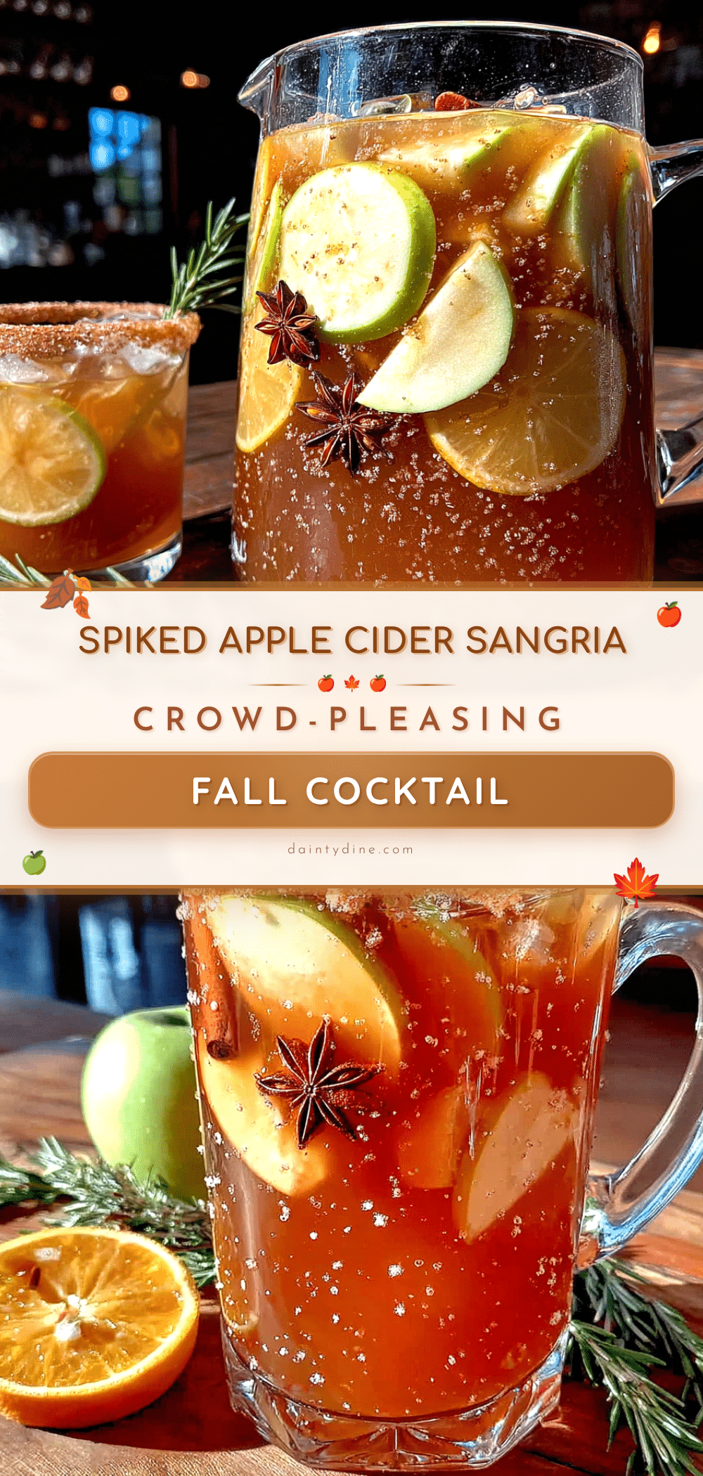 spiked apple cider sangria recipe