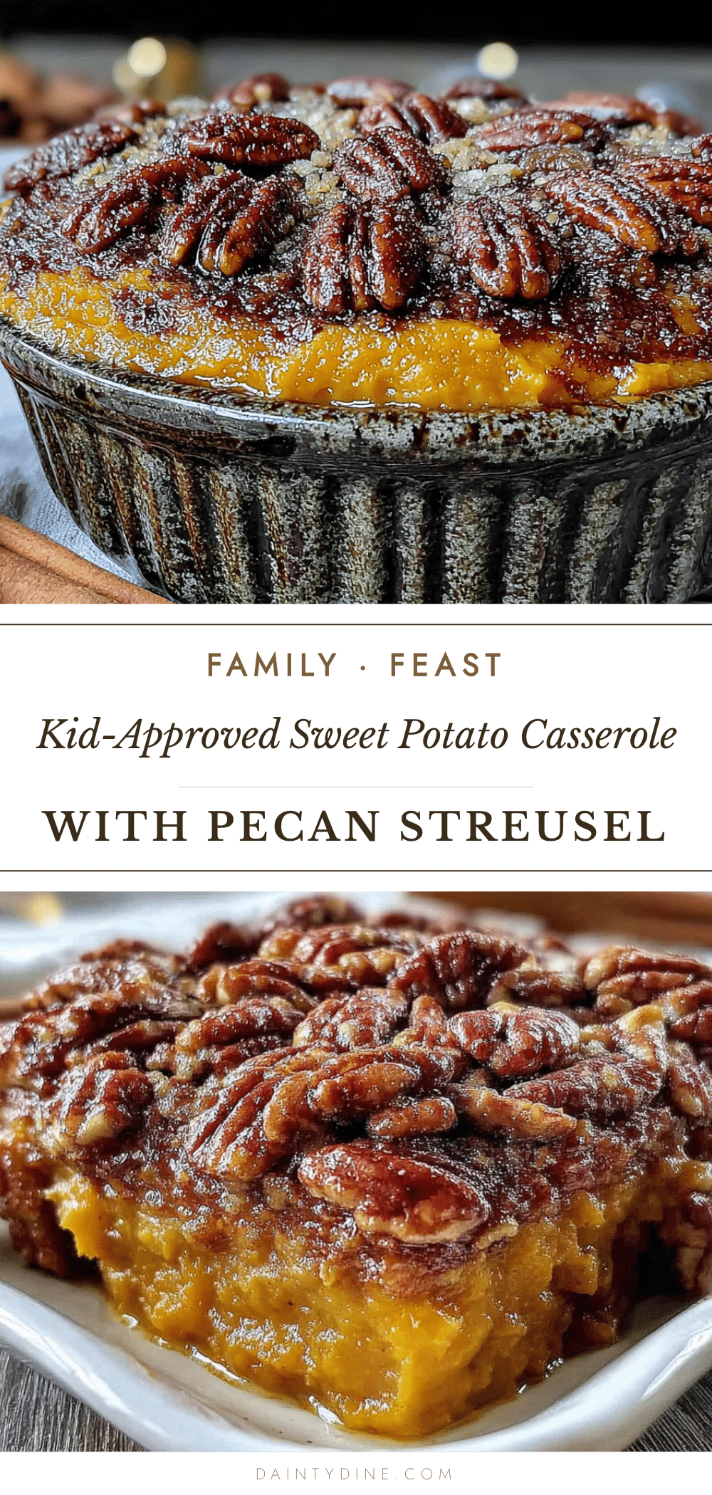sweet potato casserole recipe