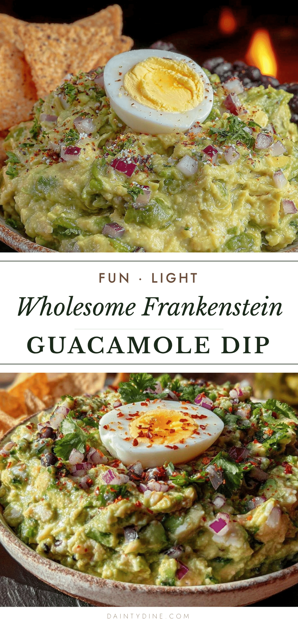 wholesome frankenstein guacamole recipe