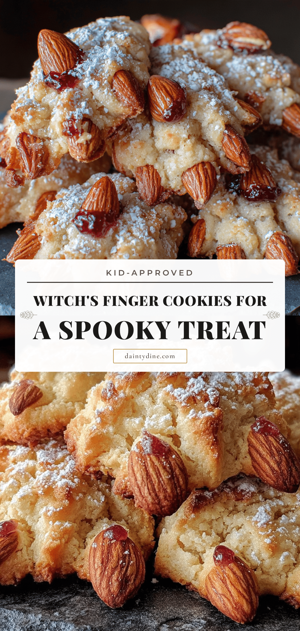 witch finger cookies recipe